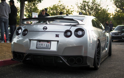 NISSAN SKYLINE R35 GTR GODZILLA GICLEE CANVAS ART PRINT POSTER