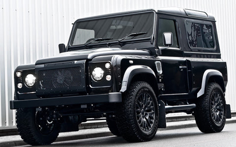 LAND ROVER DEFENDER MILITARY KHAN EDITION GICLEE CANVAS ART PRINT POSTER