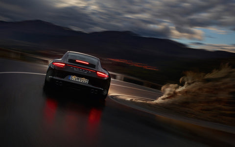 PORSCHE CARRERA 4S GICLEE CANVAS ART PRINT POSTER