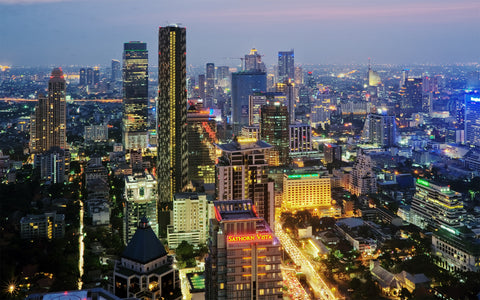 THAILAND BANGKOK GICLEE CANVAS ART PRINT POSTER